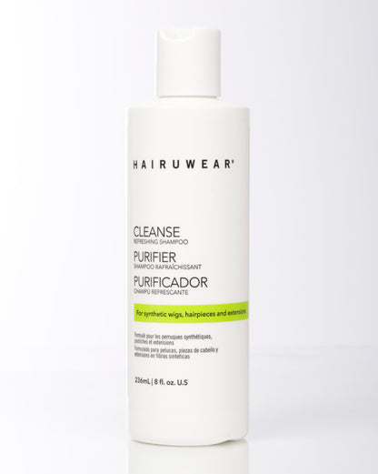 HairUWear CLEANSE Refreshing Shampoo 8 oz bottle