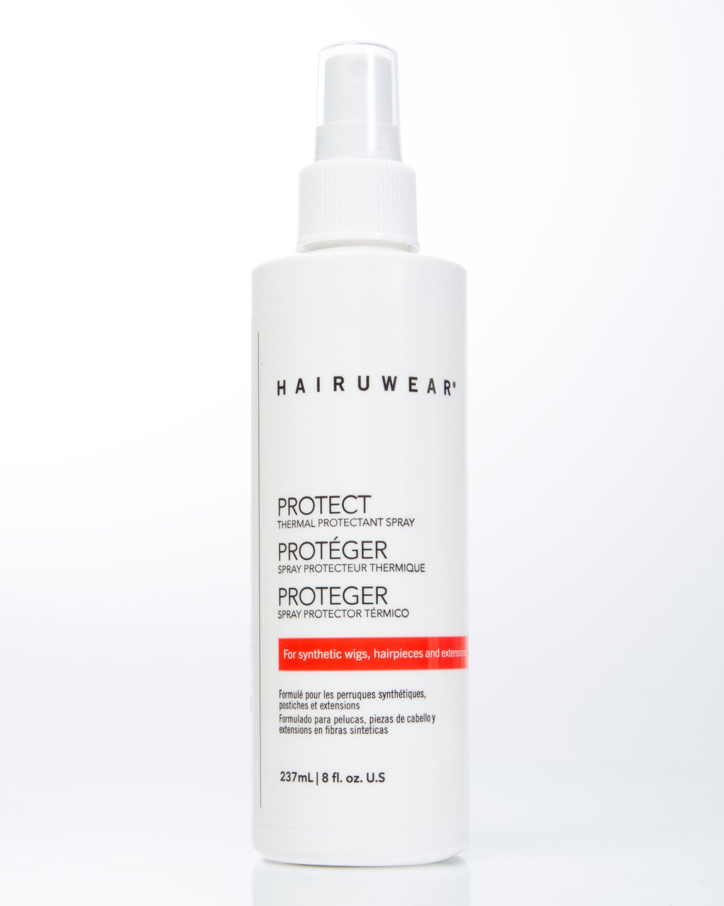 HairUWear PROTECT Thermal Protectant Spray 8 oz bottle