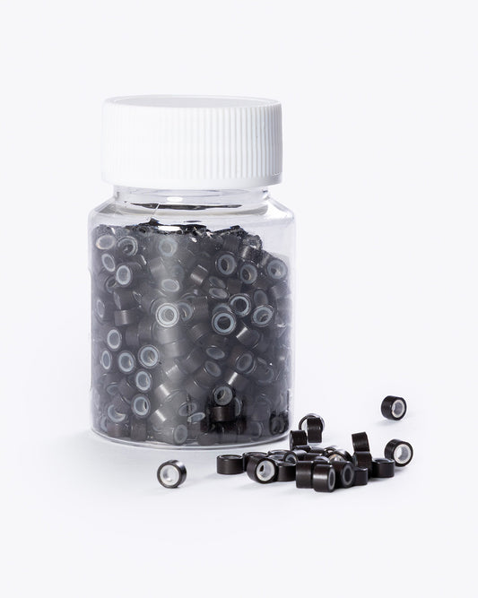HairUWear Silicone Micro Beads 3x5mm 500 piece pack