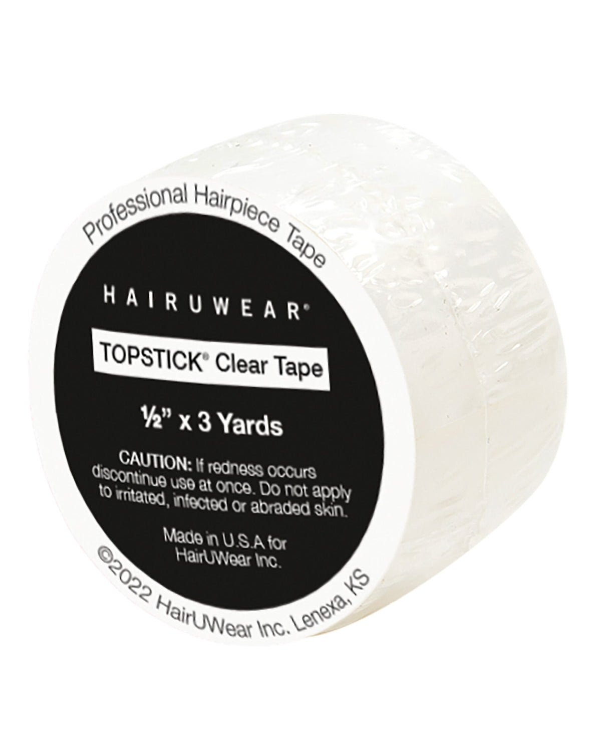 HairUWear Topstick Clear Tape Roll - Wig Tape - 24 Yard Roll