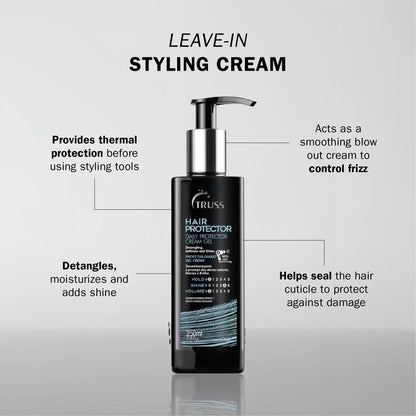 Truss Hair Protector Leave-In Cream Gel 8.45 oz (250 ml)