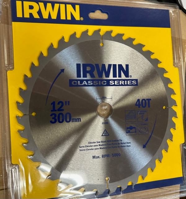 IRWIN 12" 300 mm 40T - VIP Extensions