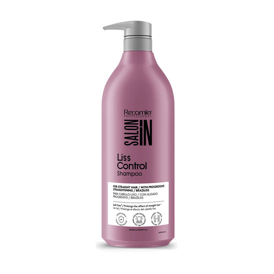 Recamier Salon In Liss Control Shampoo 33.8 oz salon size bottle
