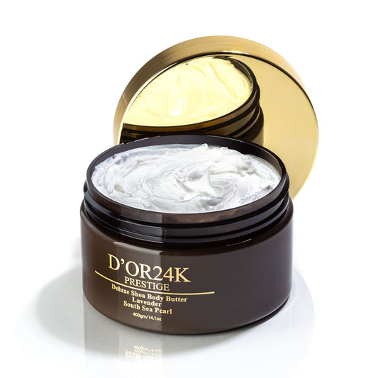 D'OR 24K Calming Lavender Body Butter jar - manufacturer product photo