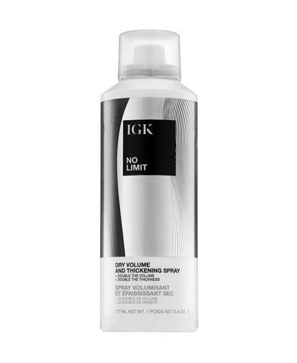 IGK No Limit Dry Volume & Thickening Spray 5.4 oz