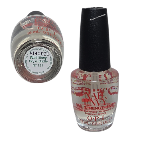 OPI Nail Envy Nail Strengthener Dry & Brittle formula NT131, 0.5 oz bottle