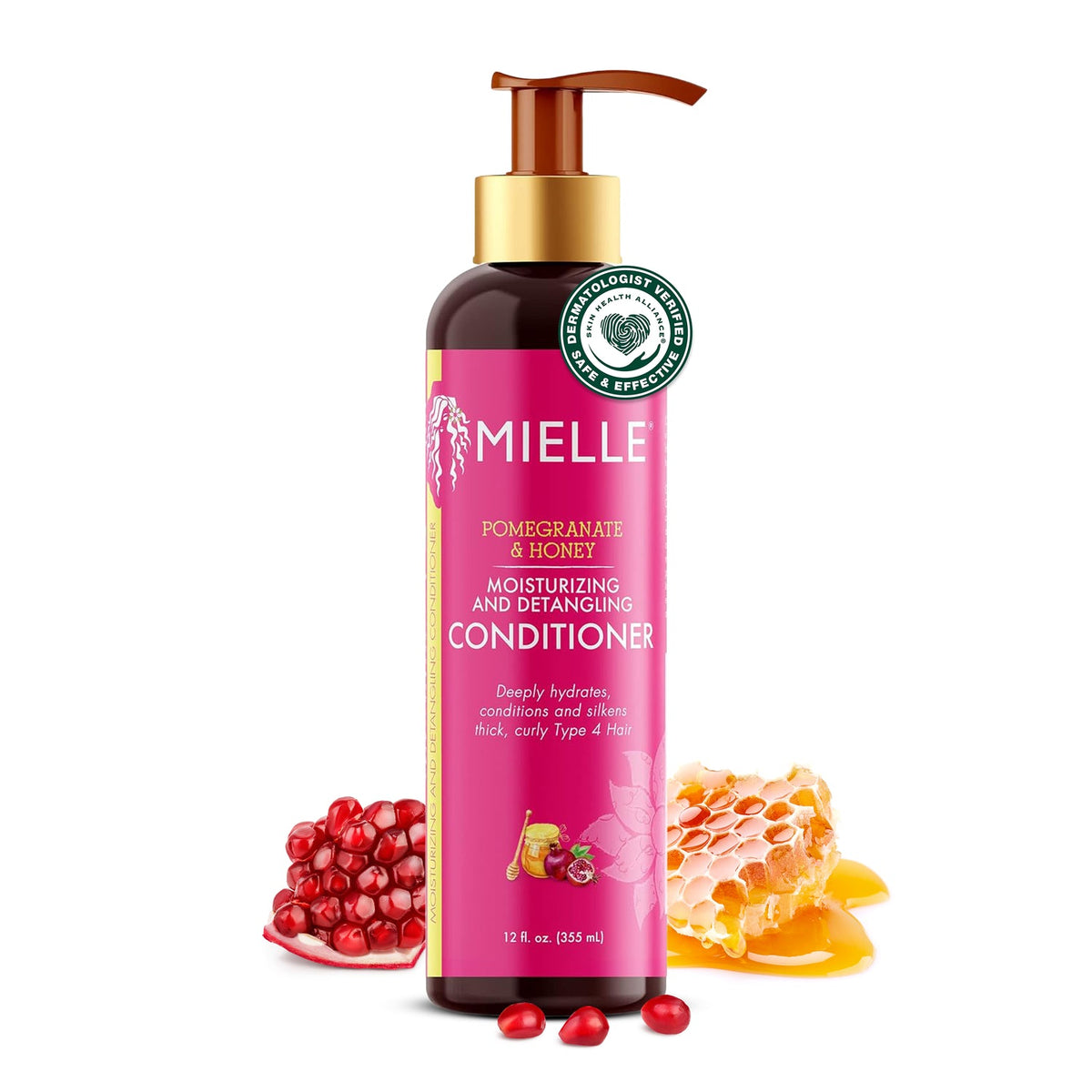Mielle Pomegranate & Honey Moisturizing and Detangling Conditioner 12 oz