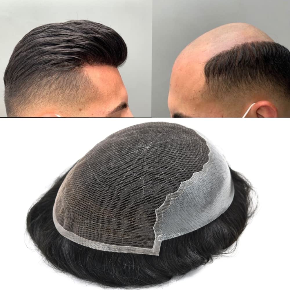 New! Q6 Style Toupee for men - VIP Extensions