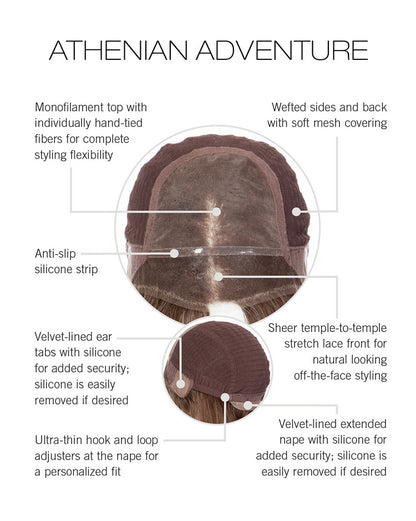 Raquel Welch Athenian Adventure Wig - 100% Human Hair