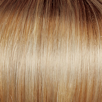 Raquel Welch Sheer Luxury Collection, Straight to Camera Shoulder-Length Layered Wig with Feather Lite Fiber Luxlite Cap Ll, Average, SS14/22 SS Shaded Wheat - shade SS14-22