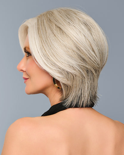 Raquel Welch Tailored Allure wig, back view on model