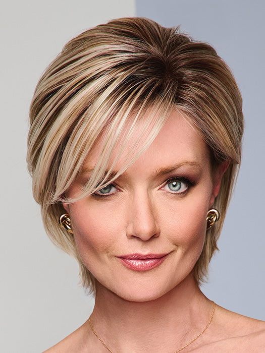 Raquel Welch Boutique Chic Wig - short sleek lace front style, front view