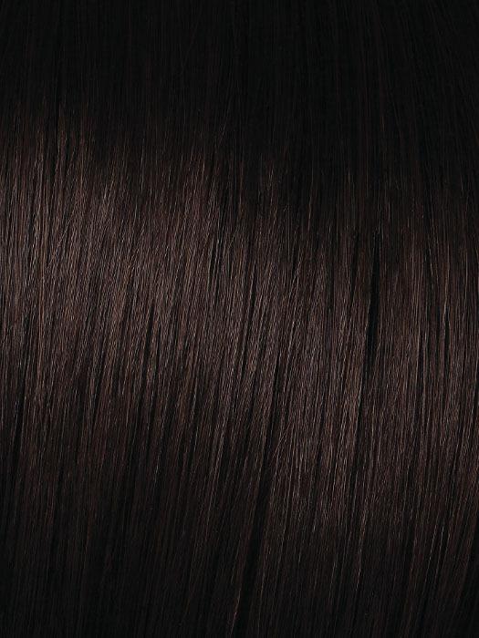 Hairdo 14 inch Fringe Top of Head Hair Topper in R4 Midnight Brown