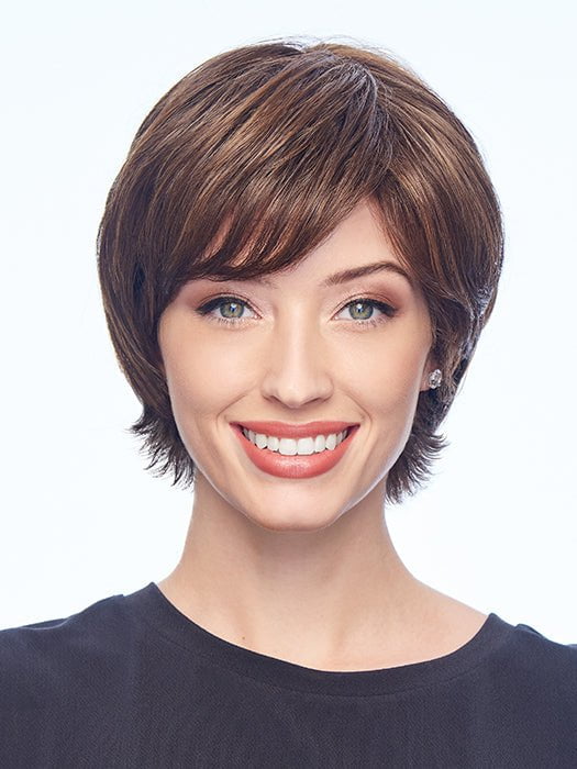 Hairdo Top It Off With Fringe Hair Topper on model