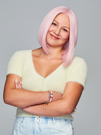Hairdo Sweetly Pink Children's Wig - Sweetly Pink color