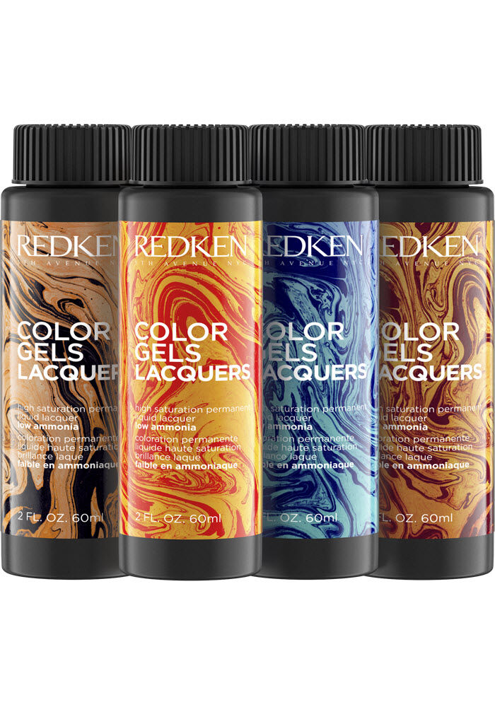 Redken Color Gels Lacquers Permanent Liquid Color 2 oz