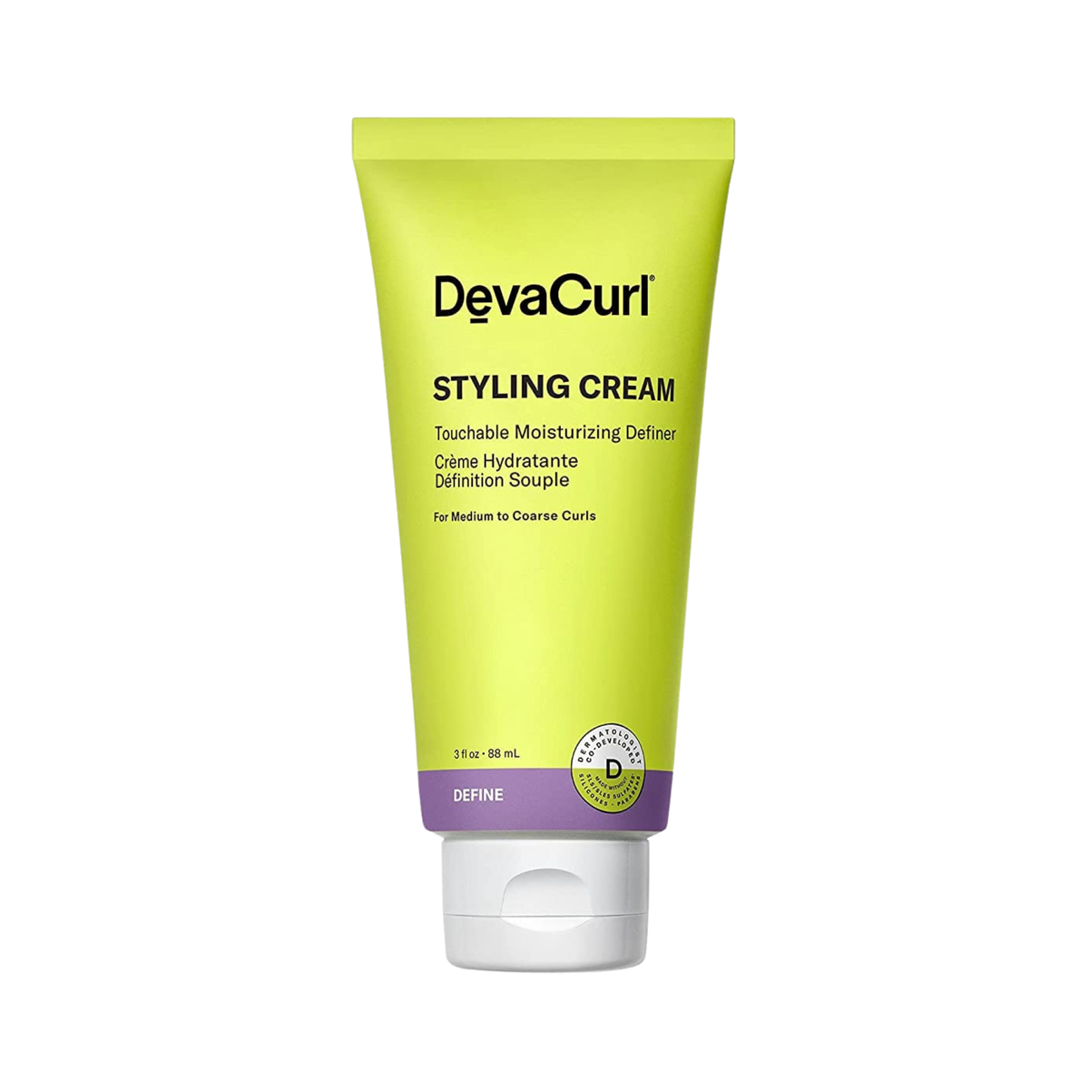 DevaCurl Styling Cream Touchable Moisturizing Definer 3 oz