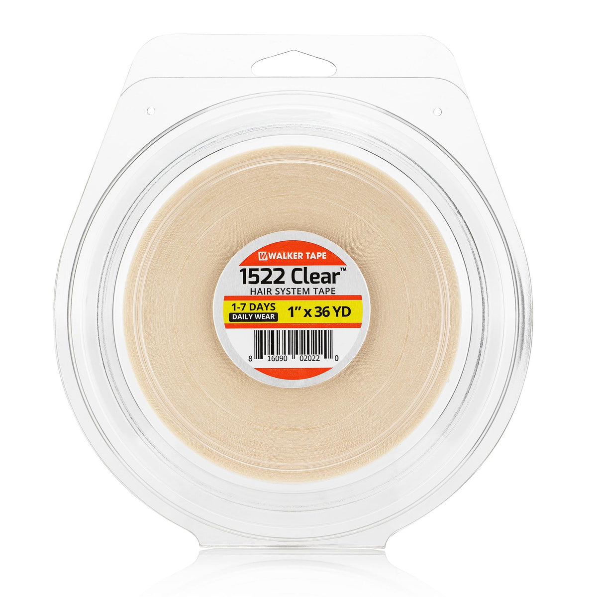 Walker Tape 1522 Clear 1 in x 36 yd roll