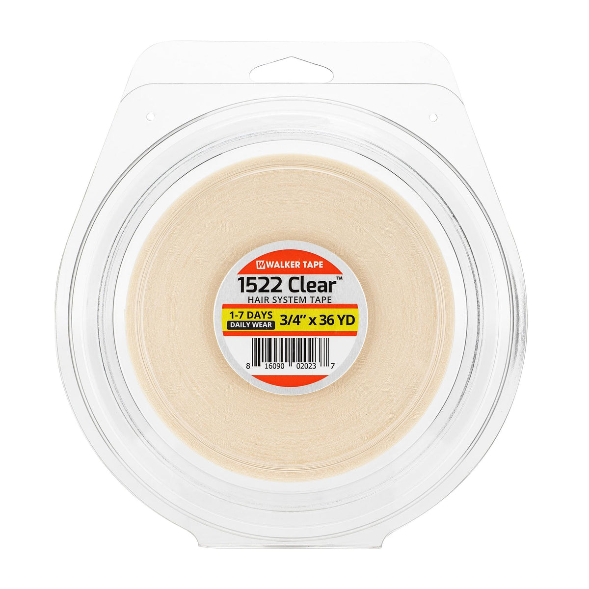 Walker Tape 1522 Clear 3/4 in x 36 yd roll