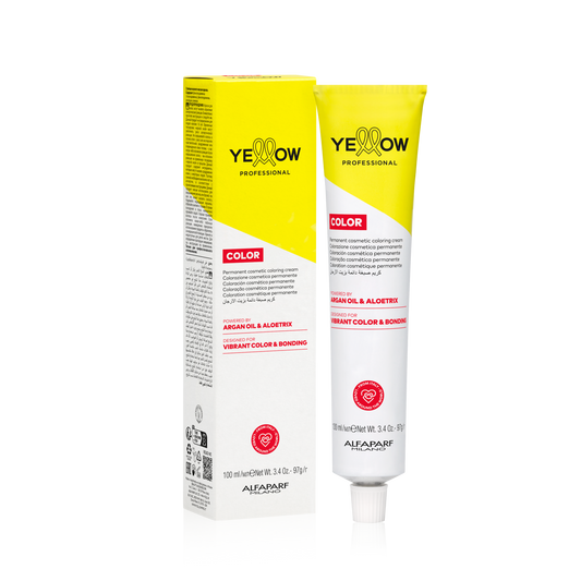 Alfaparf Milano Yellow Color Cream 6.7 Matte Dark Blonde, 3.4 oz