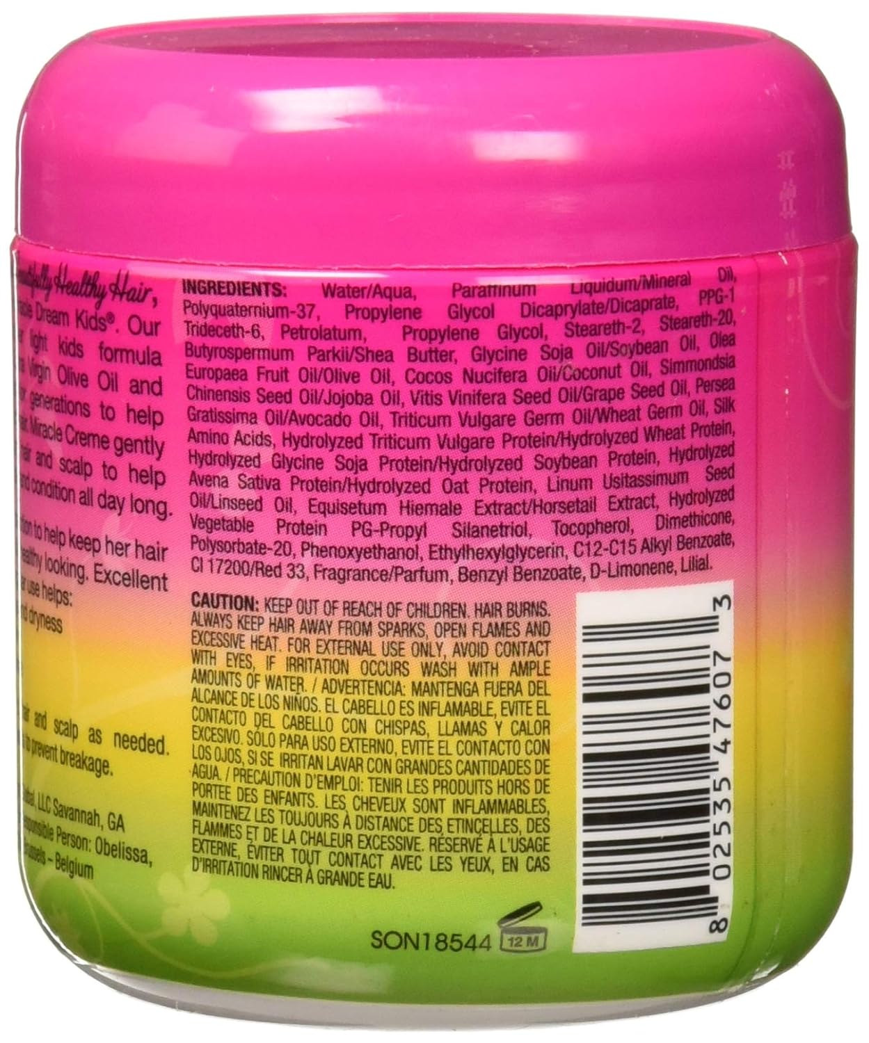 African Pride Dream Kids Olive Miracle Creme, 6 oz - VIP Extensions