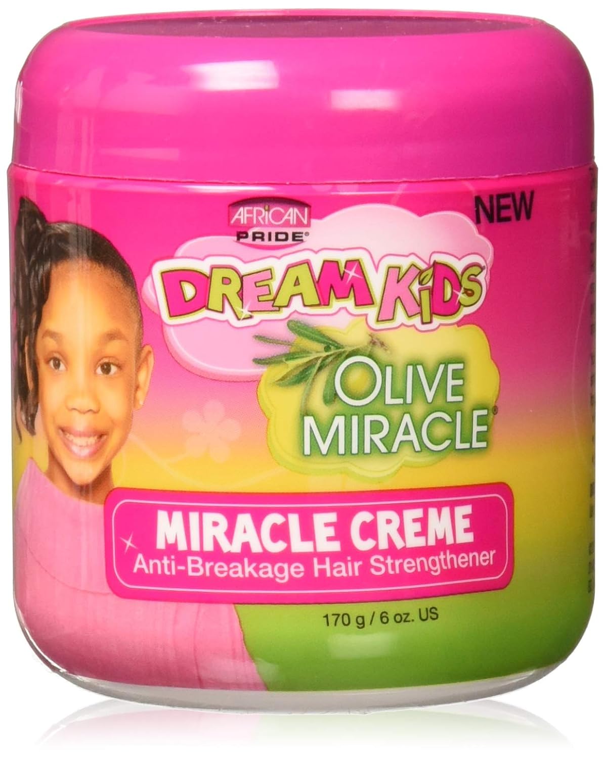 African Pride Dream Kids Olive Miracle Creme, 6 oz - VIP Extensions