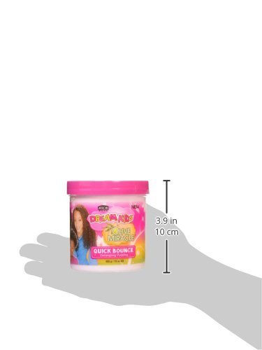 AFRICAN PRIDE Dream Kids Olive Miracle Quick Bounce Detangling Pudding, 15 Oz - VIP Extensions
