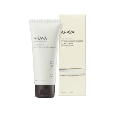 AHAVA Cleanse Refreshing Cleansing Gel - Soapless Cleanser & Refresher 3.4 Fl.Oz - VIP Extensions