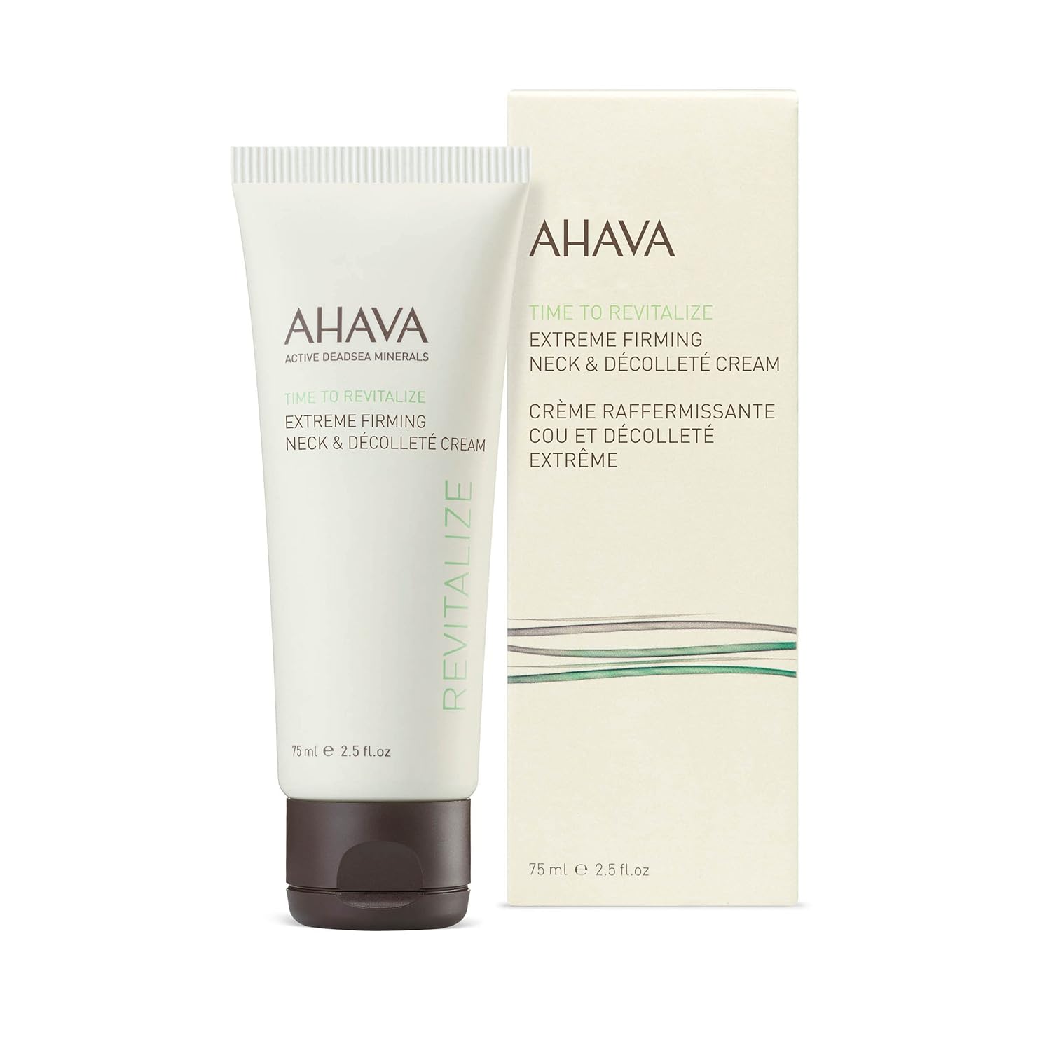 AHAVA Time To Revitalize Extreme Firming Neck & Décolleté Cream 2.5 Fl.Oz - VIP Extensions