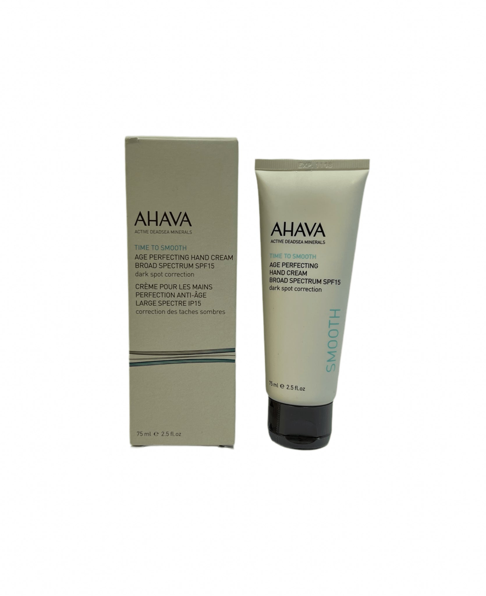 AHAVA Time to Smooth Age Perfecting Hand Cream Broad Spectrum SPF15 (2.5 fl .oz) - VIP Extensions
