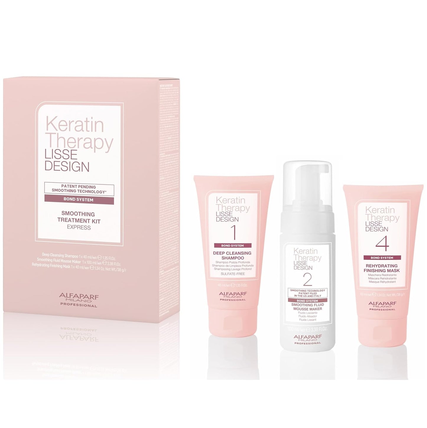 Alfaparf Milano At Home Keratin Hair Treatment Lisse Design - VIP Extensions