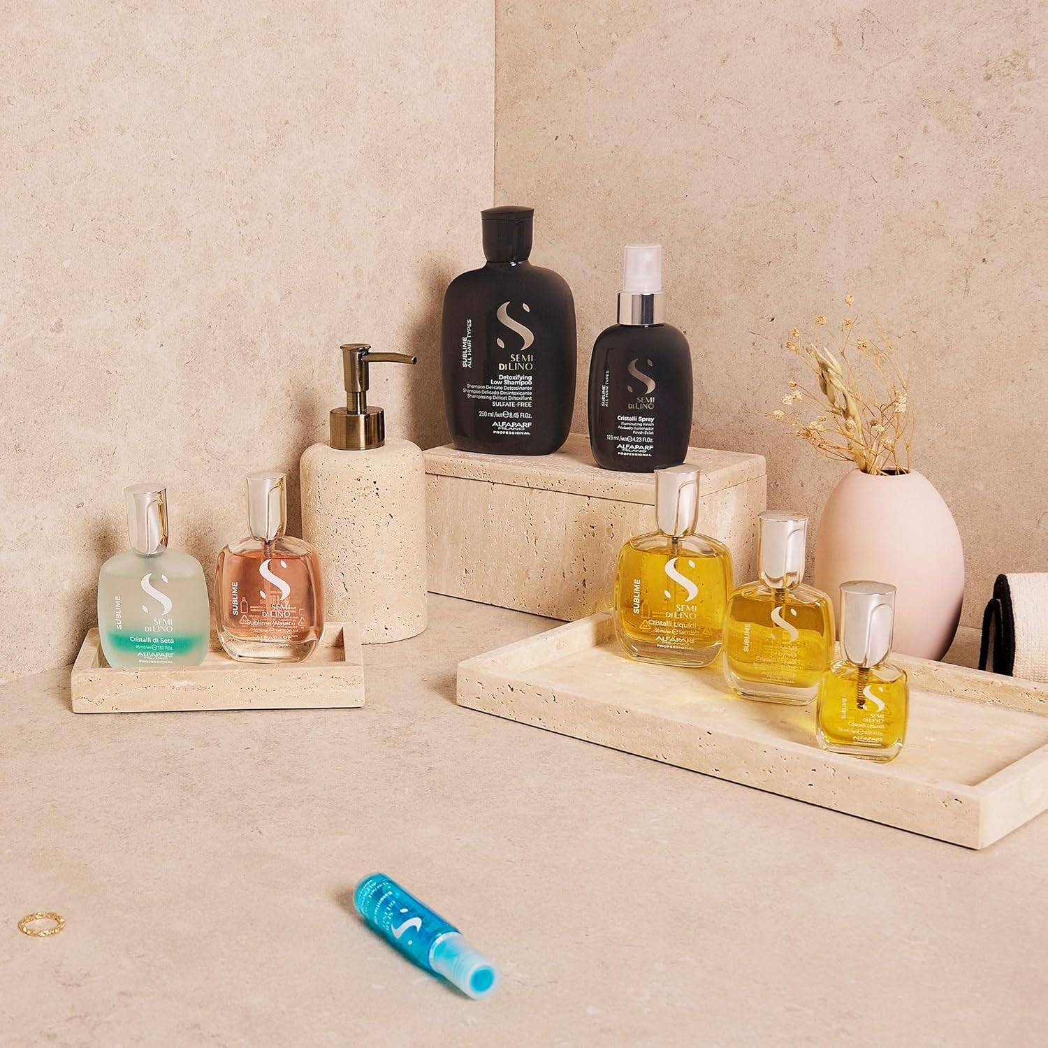 Alfaparf Milano Semi Di Lino Sublime Cristalli Di Seta (1.52 oz / 45 ml) - VIP Extensions