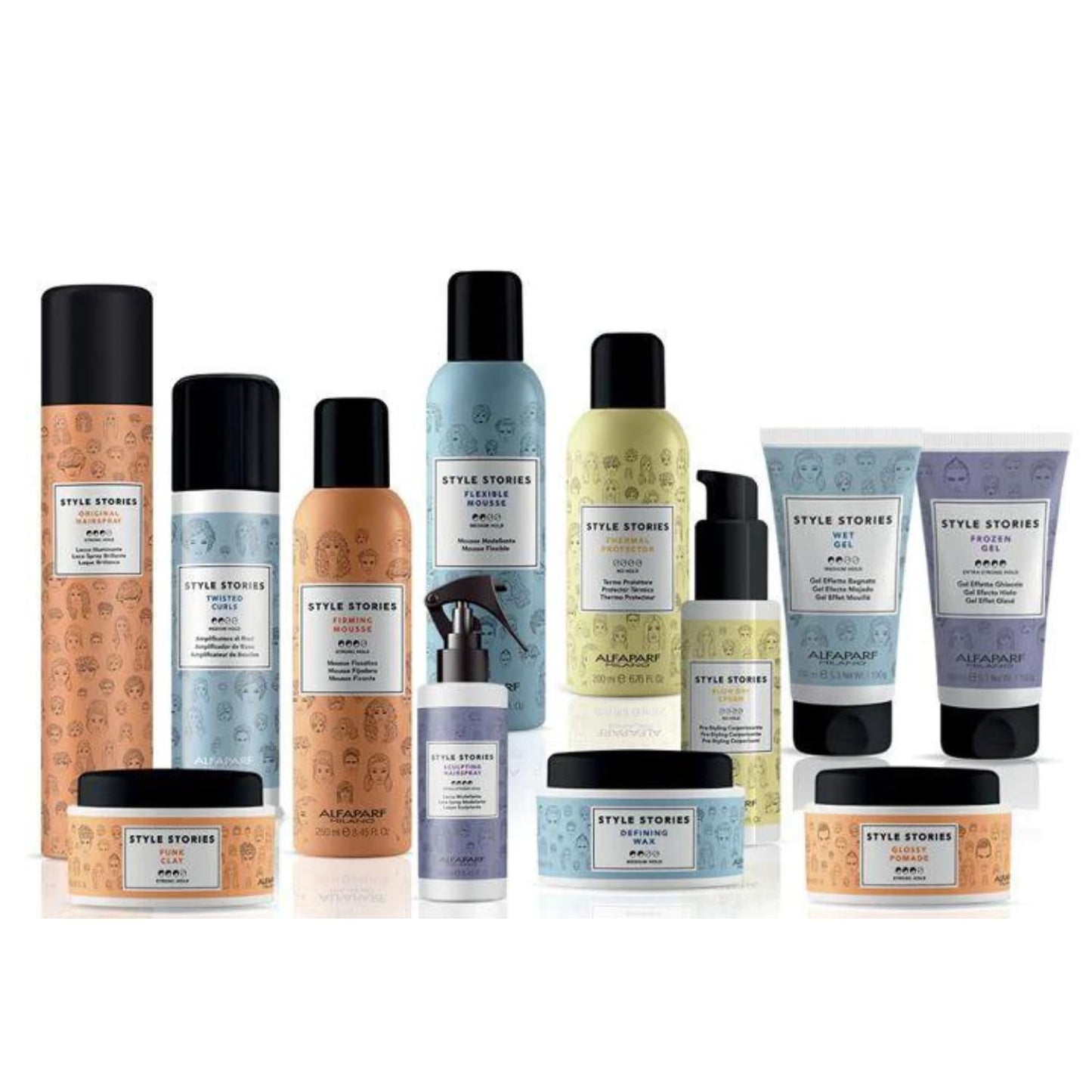 Alfaparf Milano Style Stories Blow Dry Cream - Heat Protection (5.07 oz / 150 ml) - VIP Extensions