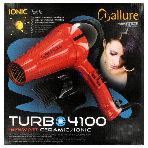 Allure Ceramic/Ionic Turbo 4100 - 1875W Dryer - VIP Extensions