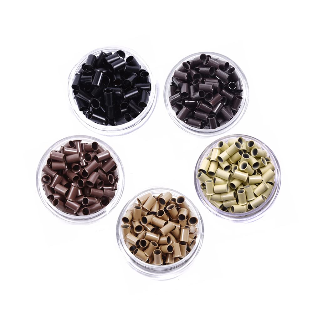 Allure Copper Micro-Ring for I-Tip Application — 25 Piece Jar