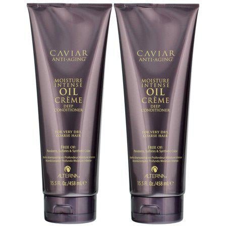 Alterna Caviar Anti - Aging Moisture Intense Oil Creme Deep Conditioner 2x15.5oz - VIP Extensions