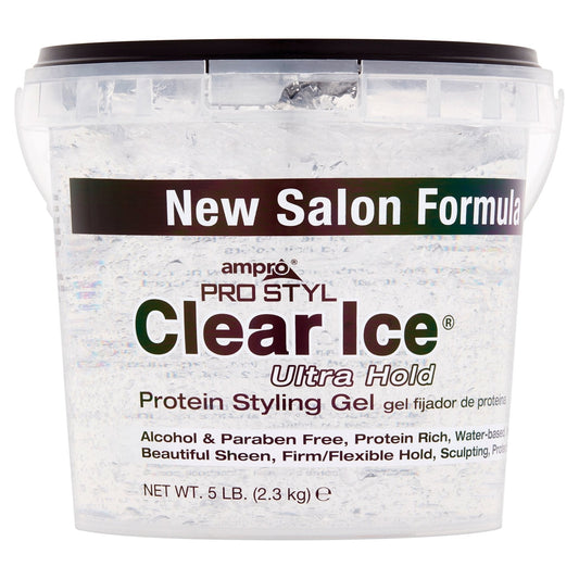 Ampro Pro Styl Clear Ice Protein Styling Gel 5lb - VIP Extensions