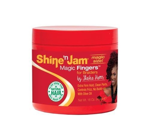 Ampro Shine N Jam Magic Fingers For Braiders Edge Extreme Hold - VIP Extensions