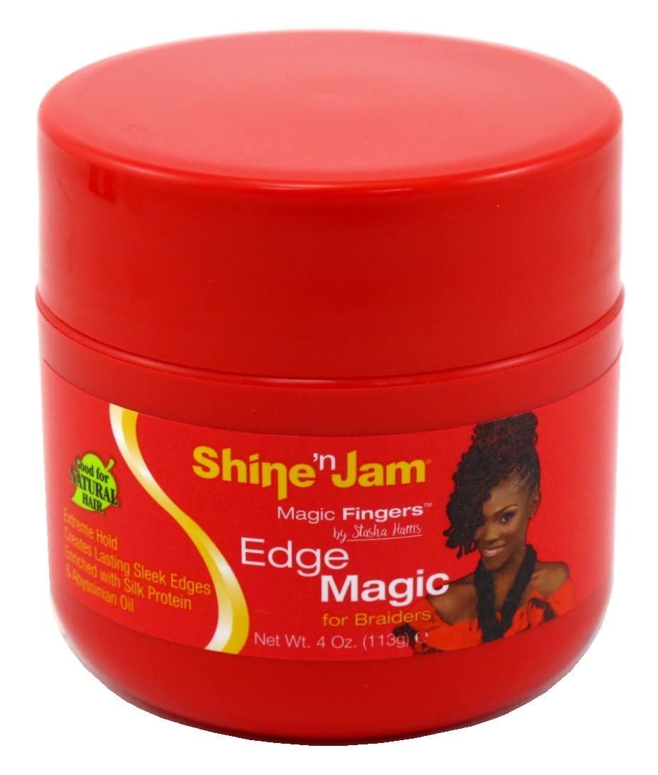 Ampro Shine N Jam Magic Fingers For Braiders Edge Extreme Hold - VIP Extensions