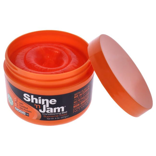 AMPRO Shine - n - Jam Supreme Hold - Conditions 8 oz - VIP Extensions