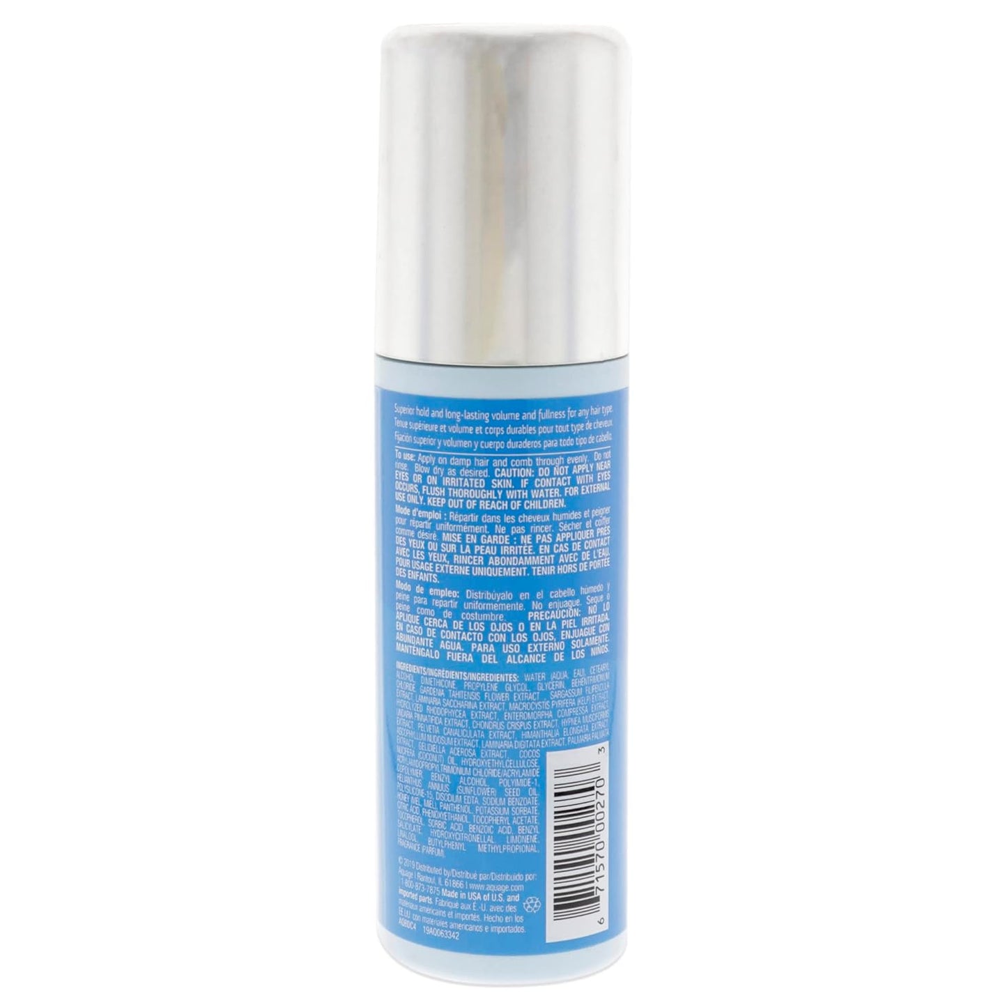 AQUAGE Blow Dry Creme, Adds Volume and Lift to Root Area and Overall Body and Fullness When Blow - Drying Hair, Long Lasting Hold, 4 oz - VIP Extensions