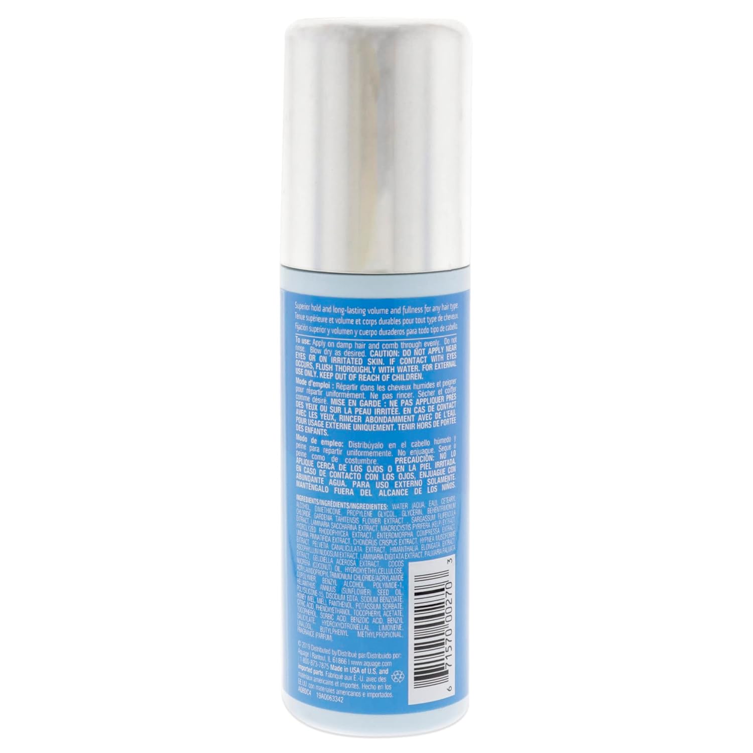 AQUAGE Blow Dry Creme, Adds Volume and Lift to Root Area and Overall Body and Fullness When Blow - Drying Hair, Long Lasting Hold, 4 oz - VIP Extensions