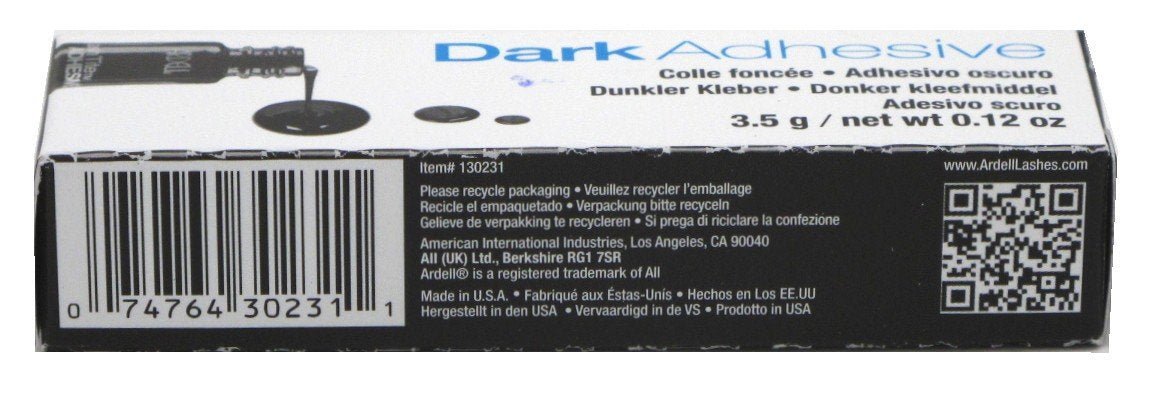 Ardell Lashtite Adhesive Dark 0.125oz Bottle - VIP Extensions