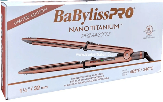 Babylisspro Limited Edition 1 1∕∕∕4in Rose Gold Prima Flat Iroon - VIP Extensions