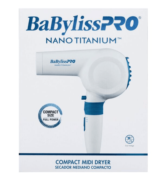 BaBylissPRO Nano Titanium Compact Midi Dryer - VIP Extensions
