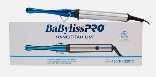 BaBylissPRO Nano Titanium Reverse Taper Wand - VIP Extensions