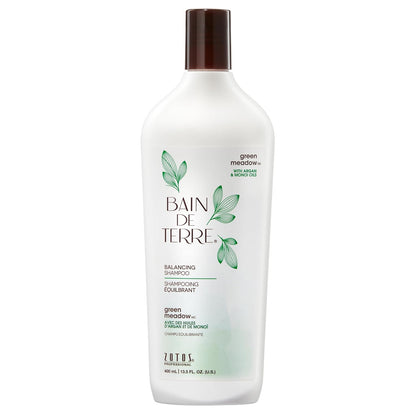 Bain de Terre Green Meadow Balancing Shampoo 13.5 fl oz - VIP Extensions