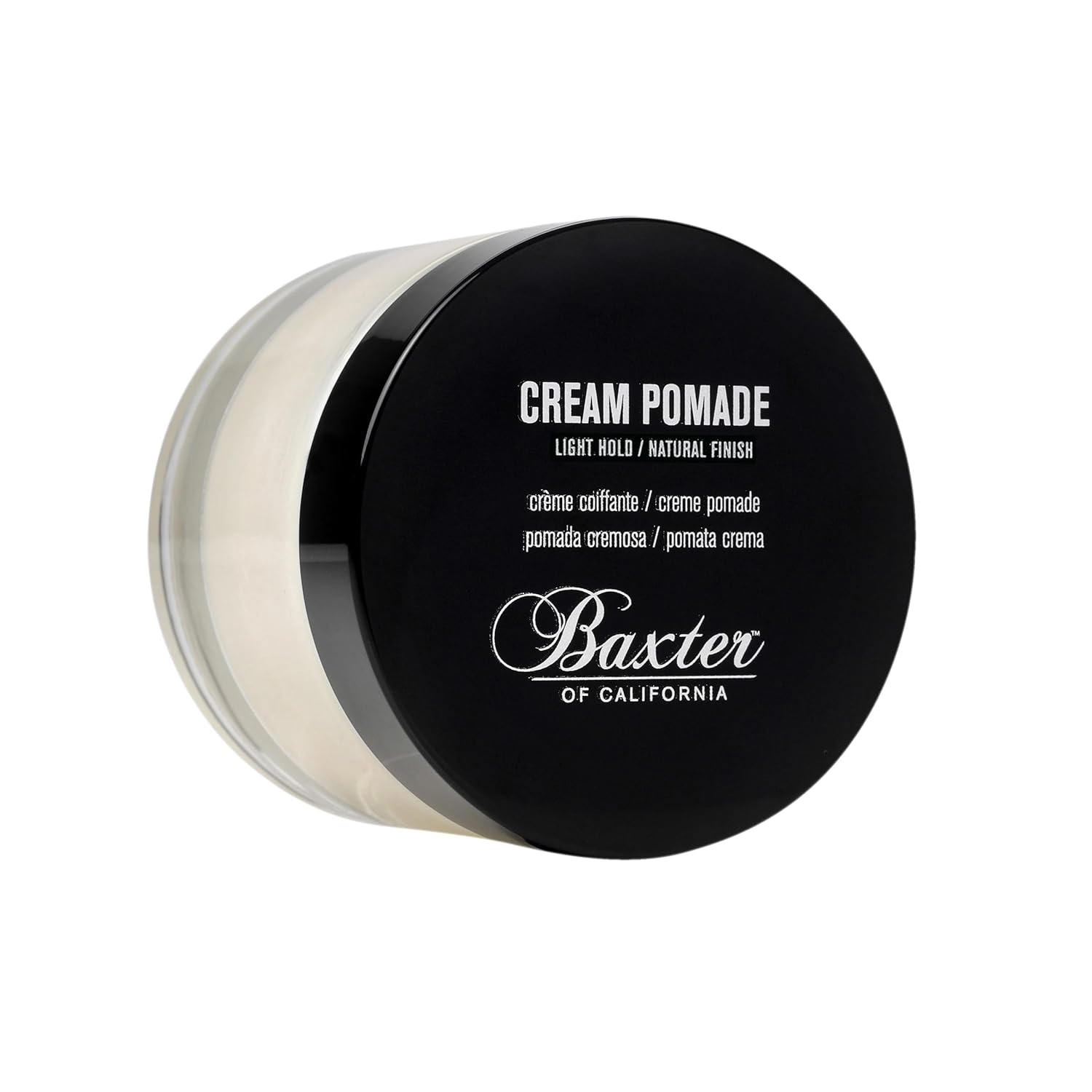 Baxter 0f California Baxter of California Cream Pomade for Men | Natural Finish | Light Hold | Hair Pomade - VIP Extensions