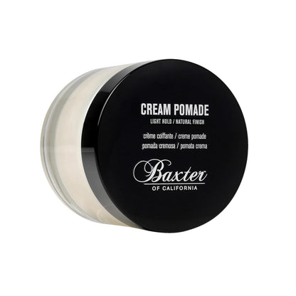 Baxter 0f California Baxter of California Cream Pomade for Men | Natural Finish | Light Hold | Hair Pomade - VIP Extensions