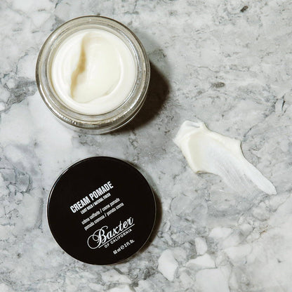 Baxter 0f California Baxter of California Cream Pomade for Men | Natural Finish | Light Hold | Hair Pomade - VIP Extensions